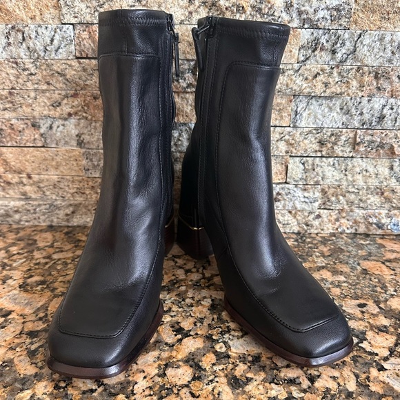 TORY BURCH Zip-Up Stretch Boot - Picture 4 of 11